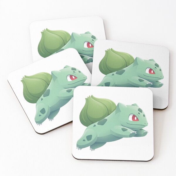 Item preview, Bulbasaur jump illustration designed and sold by mackartist.