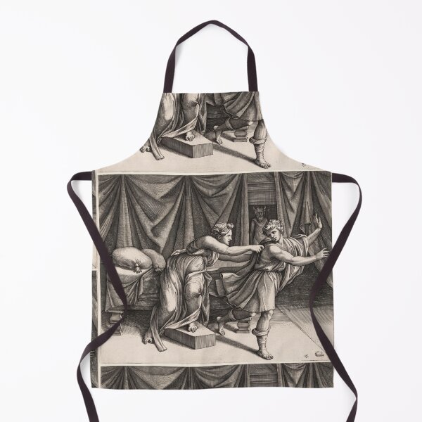 Item preview, Joseph Fleeing Potiphar's Wife Engraving designed and sold by artofuniverse.