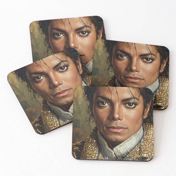 Item preview, Michael Jackson Oil Painting designed and sold by maretsad.