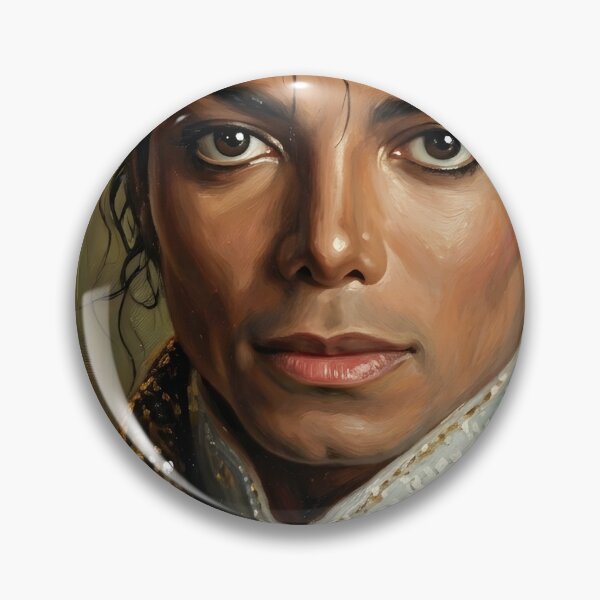 Item preview, Michael Jackson Oil Painting designed and sold by maretsad.