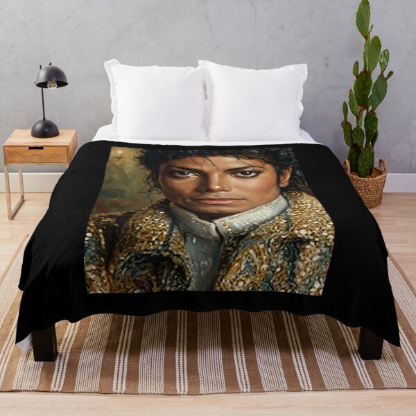 Item preview, Michael Jackson Oil Painting designed and sold by maretsad.
