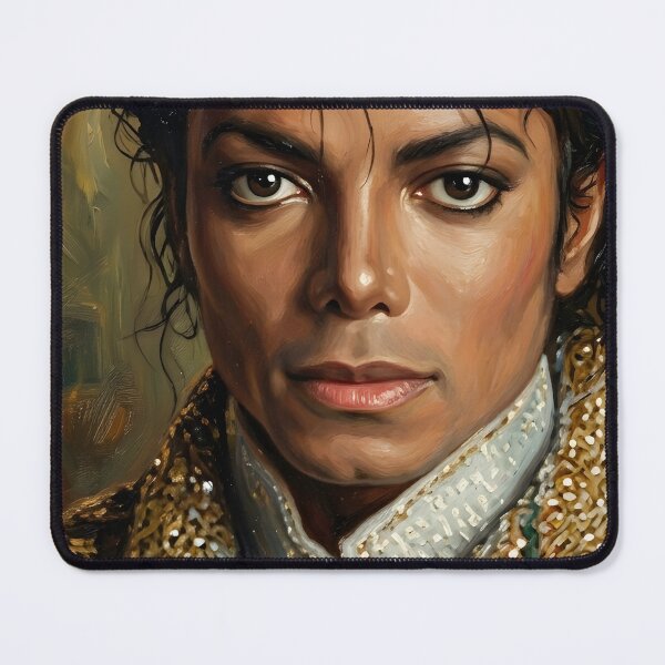 Item preview, Michael Jackson Oil Painting designed and sold by maretsad.