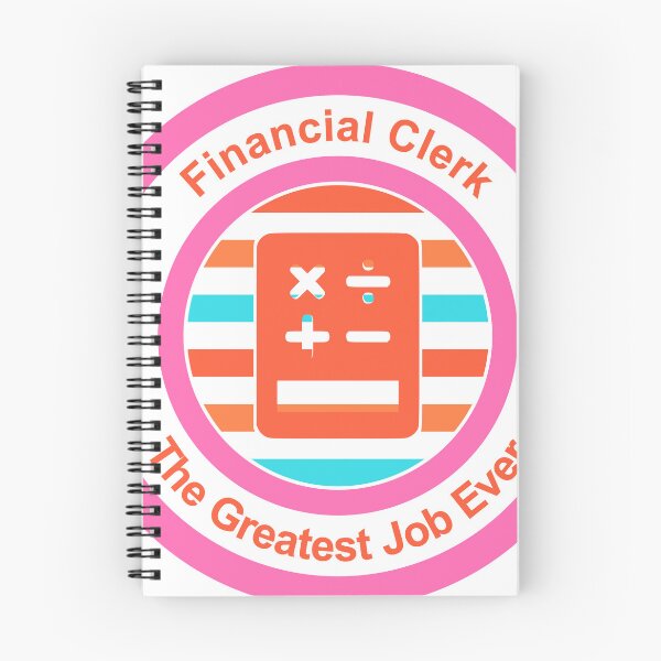 Item preview, Financial Clerk The Greatest Job Ever designed and sold by TheIconSmith.