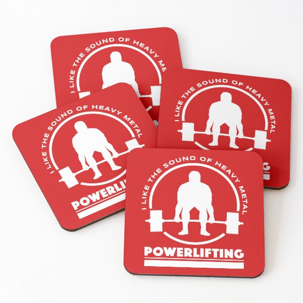 Item preview, Powerlifting | I Like The Sound Of Heavy Metal designed and sold by Pentimore.