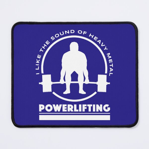 Item preview, Powerlifting | I Like The Sound Of Heavy Metal designed and sold by Pentimore.