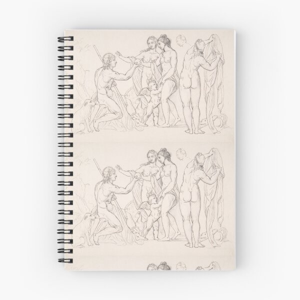 Item preview, Kneeling Hunter Meeting Venus and Cupid designed and sold by artofuniverse.