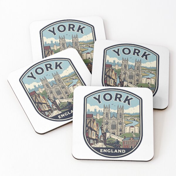 Item preview, York England Vintage Travel Emblem designed and sold by k3rstman1.