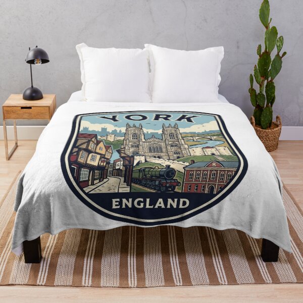 Item preview, York England Vintage Travel Emblem designed and sold by k3rstman1.