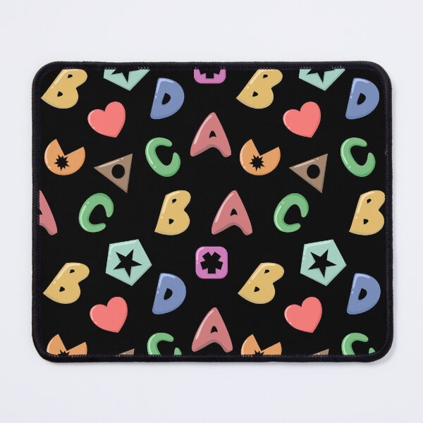 Item preview, Cute Colorful Alphabet Shapes Pattern | Playful Kids Design designed and sold by Arts17N.