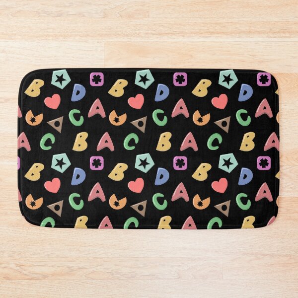 Item preview, Cute Colorful Alphabet Shapes Pattern | Playful Kids Design designed and sold by Arts17N.