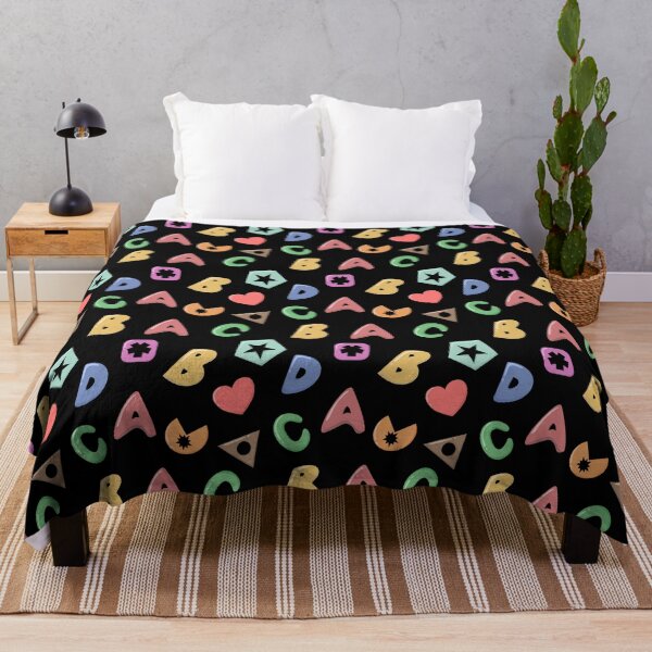Item preview, Cute Colorful Alphabet Shapes Pattern | Playful Kids Design designed and sold by Arts17N.