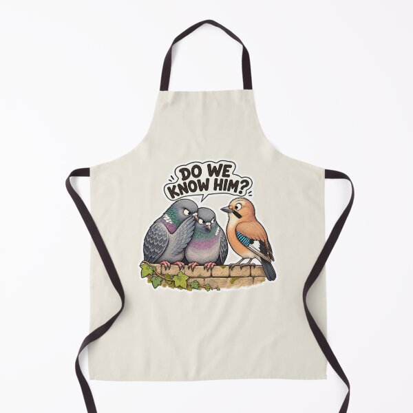 Item preview, Do We Know Him? Suspicious Pigeons designed and sold by ChirpInc.