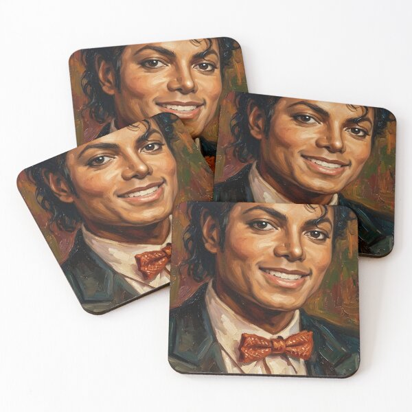 Item preview, Michael Jackson Oil Painting designed and sold by maretsad.