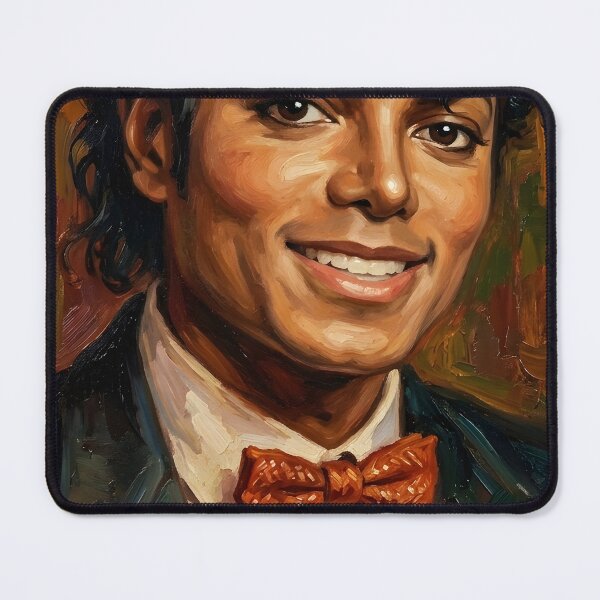 Item preview, Michael Jackson Oil Painting designed and sold by maretsad.