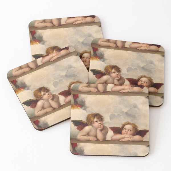 Item preview, Dreaming Cherubs of the Sistine Madonna designed and sold by artofuniverse.