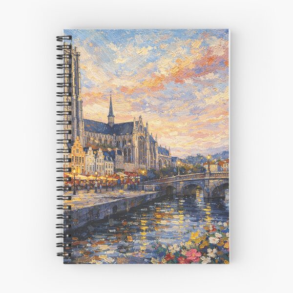 Item preview, A painting of Mechelen, Belgium – A Beautiful City in Europe. designed and sold by GalleryKauffeld.