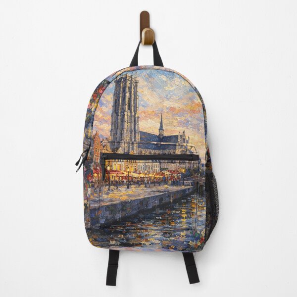 Item preview, A painting of Mechelen, Belgium – A Beautiful City in Europe. designed and sold by GalleryKauffeld.