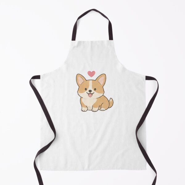 Item preview, Cute Kawaii Corgi Puppy Floating Heart Dog Lover Aesthetic designed and sold by Rehnair.