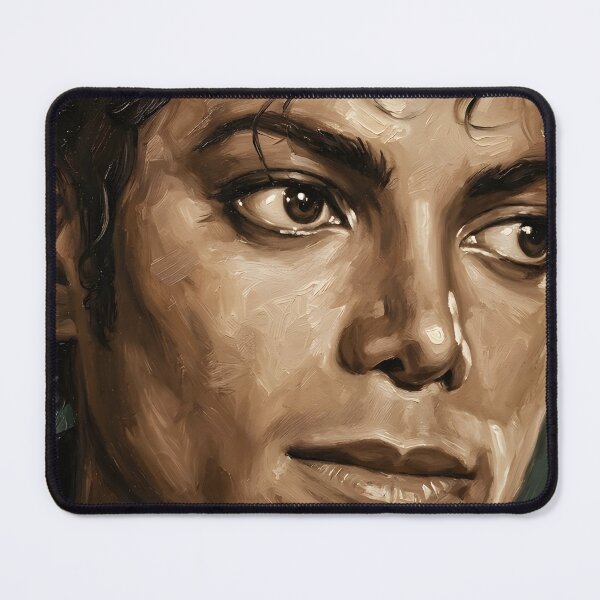 Item preview, Michael Jackson Oil Painting designed and sold by maretsad.