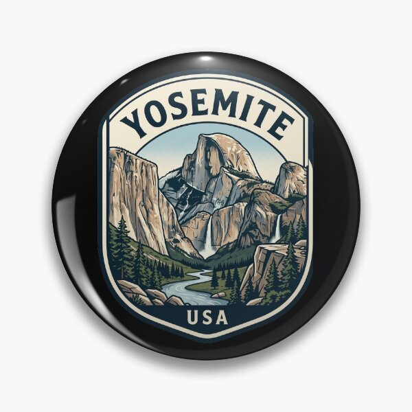 Item preview, Yosemite National Park California Vintage Emblem designed and sold by k3rstman1.