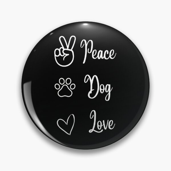 Item preview, Peace Dog Love Simple Icon Graphic designed and sold by GiaoCalonas.