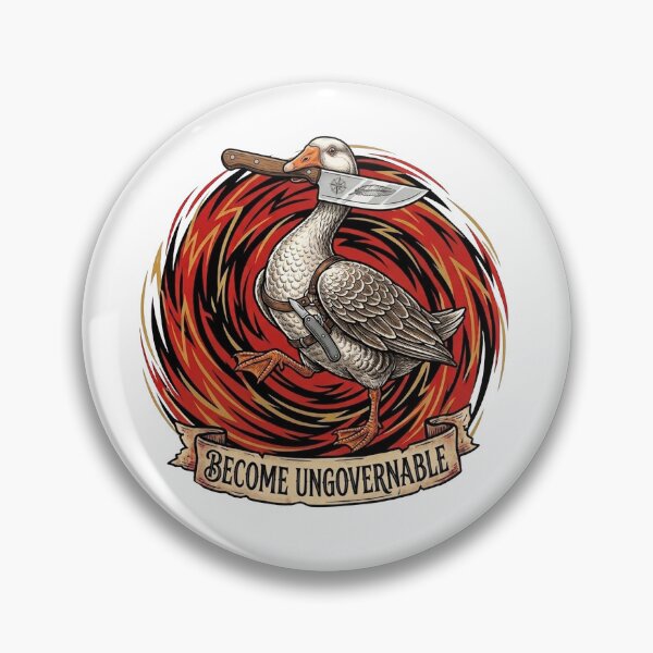 Item preview, Become Ungovernable Duck designed and sold by Palchonst.