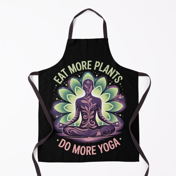 Item preview, Eat Plants Do Yoga Lotus designed and sold by jkrphoto.