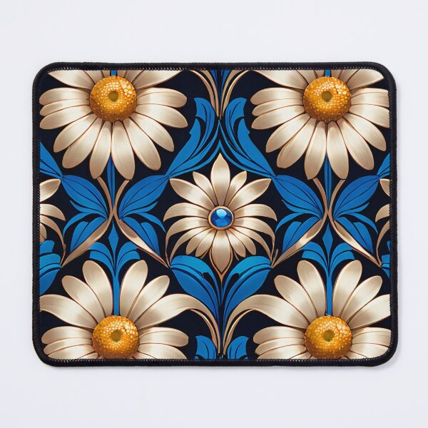 Item preview, Luxury Floral Wallpaper with Daisy Elegance. designed and sold by MissYouONLY.
