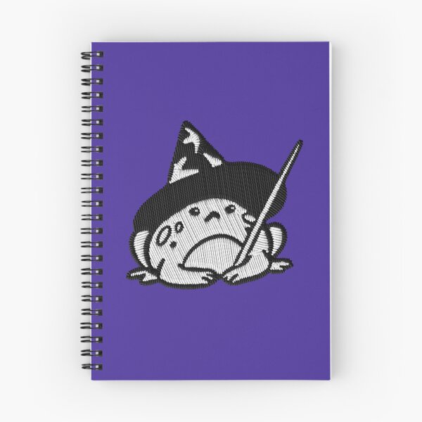 Item preview, Witch Frog Halloween Embroidery Patch Sticker – Black and White designed and sold by · GAMING SOUL ·.