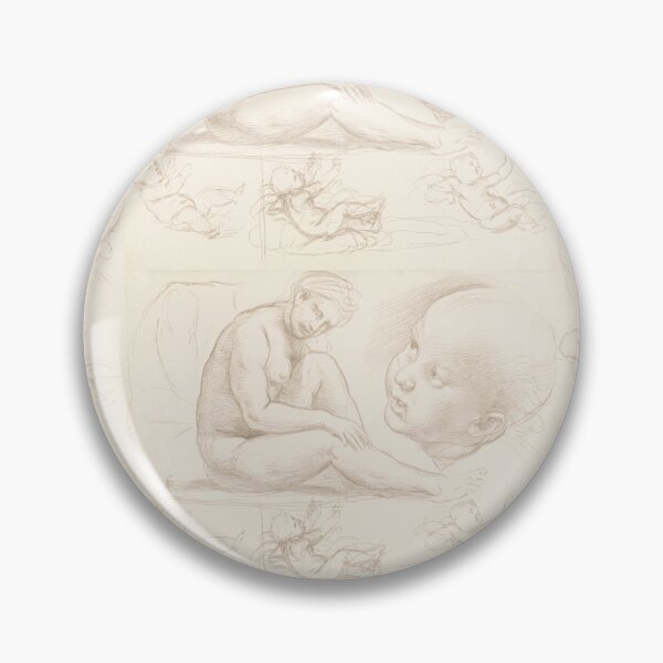 Item preview, Mother and Infant Renaissance Sketch Studies designed and sold by artofuniverse.