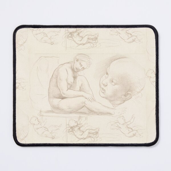 Item preview, Mother and Infant Renaissance Sketch Studies designed and sold by artofuniverse.