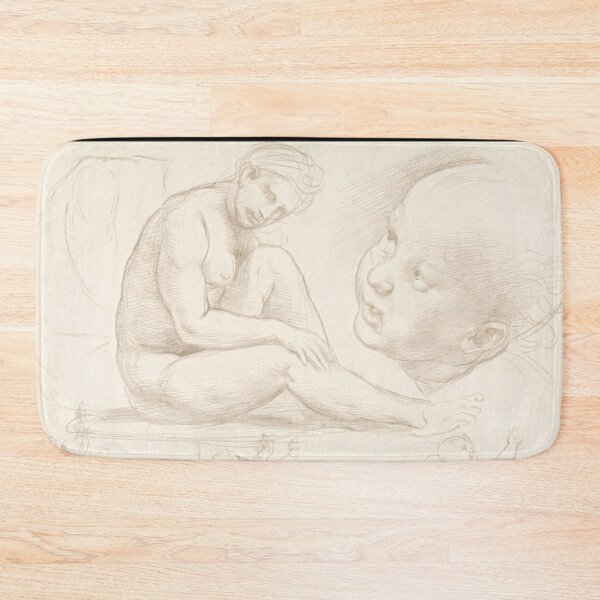 Item preview, Mother and Infant Renaissance Sketch Studies designed and sold by artofuniverse.