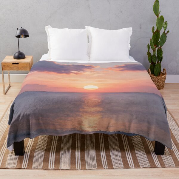 Item preview, Golden Beach Sunset: Serene Ocean Horizon designed and sold by Serene Strokes Art.