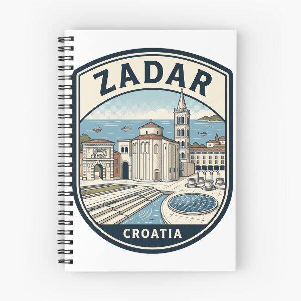 Item preview, Zadar Croatia Vintage Travel Emblem designed and sold by k3rstman1.