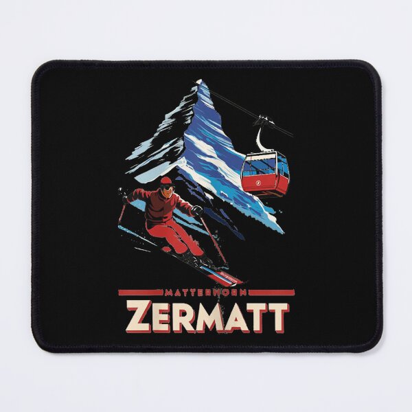 Item preview, Zermatt Matterhorn Ski Funny designed and sold by goombi-creative.