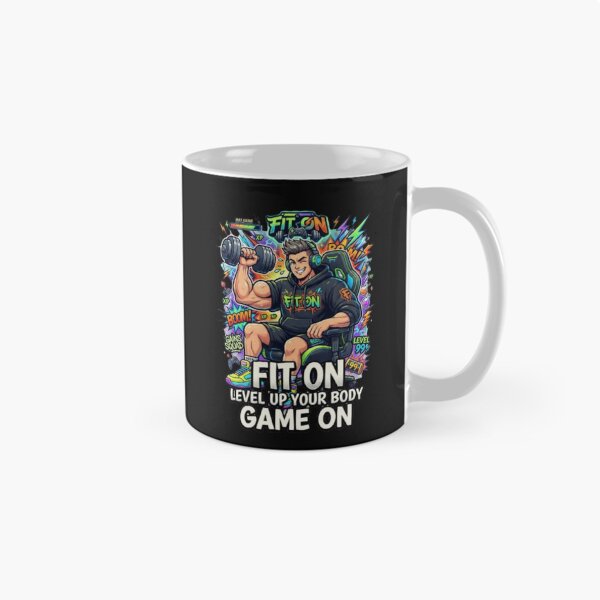 Item preview, FIT ON Gamer Muscle Hero – Gaming Fitness Workout Streetwear T-Shirt designed and sold by Fit On.