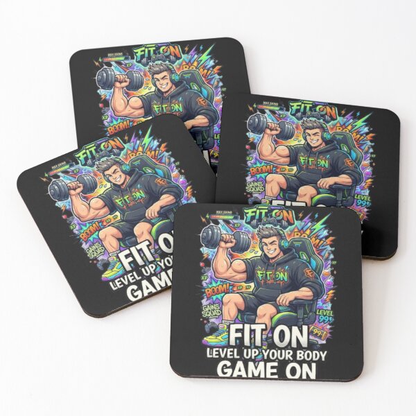 Item preview, FIT ON Gamer Muscle Hero – Gaming Fitness Workout Streetwear T-Shirt designed and sold by Fit On.