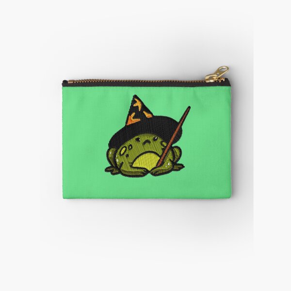 Item preview, Kawaii Witch Frog Halloween Embroidery Patch Sticker designed and sold by · GAMING SOUL ·.