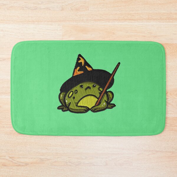 Item preview, Kawaii Witch Frog Halloween Embroidery Patch Sticker designed and sold by · GAMING SOUL ·.