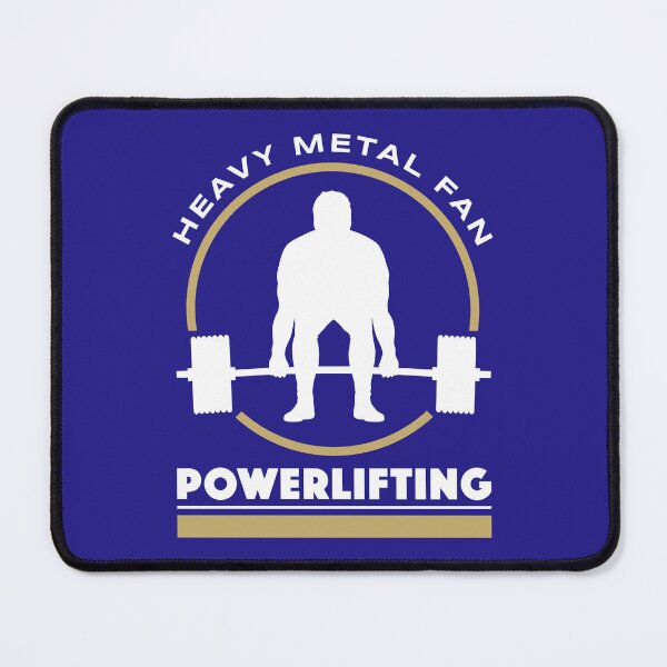 Item preview, Powerlifting | Heavy Metal Fan designed and sold by Pentimore.