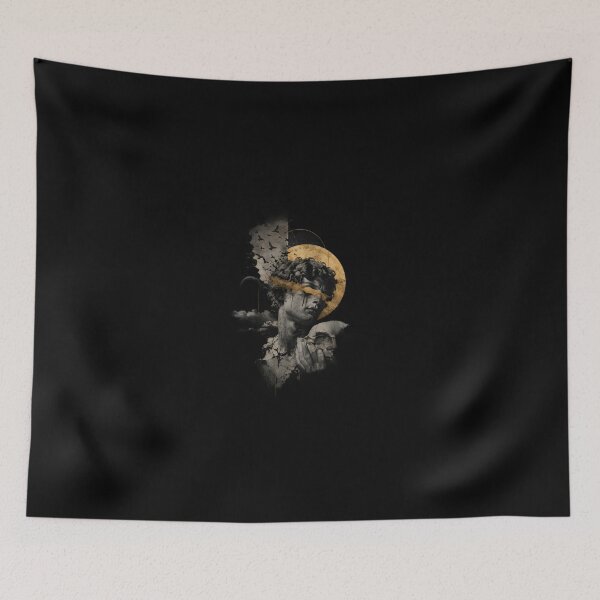 Item preview, Broken Halo - Dark Classic Surreal Art of a Lost Soul designed and sold by alekachi.