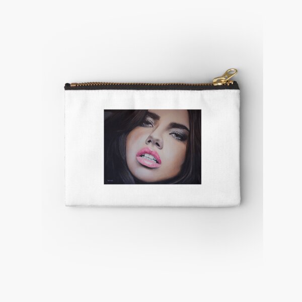 Item preview, Adriana Lima Portrait Oil Painting designed and sold by villasenormarin.