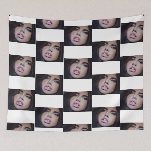 Item preview, Adriana Lima Portrait Oil Painting designed and sold by villasenormarin.