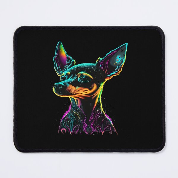 Item preview, Neon Dog Portrait Art designed and sold by GiaoCalonas.