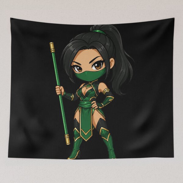 Item preview, Chibi Jade Mortal Kombat | MK Fanart designed and sold by bapupa.