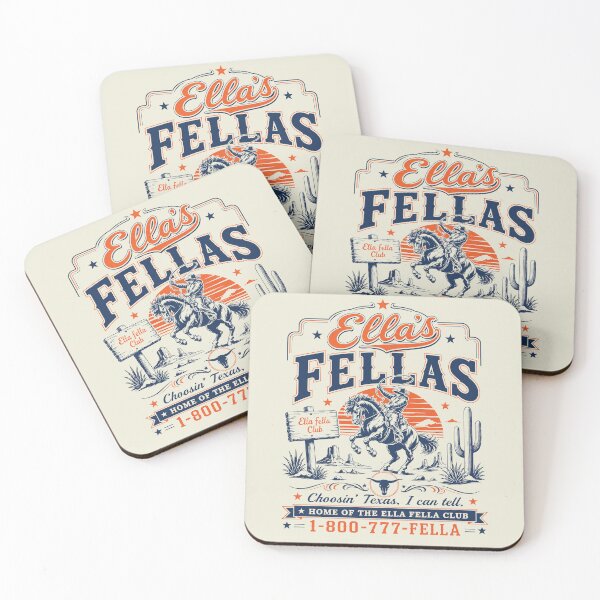 Item preview, Ella Fellas Vintage Western Concert Rodeo Music Fan Ella Fella Club Cowboy 2026 Western Whiskey designed and sold by Kovav.