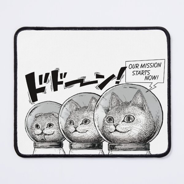 Item preview, COSMIC MEOW #06: Three Cats, One Mission designed and sold by Neco Uchoo!.