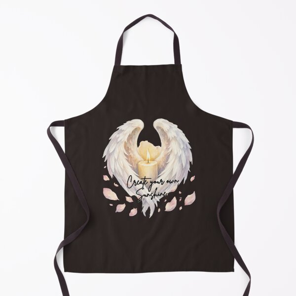 Item preview, Create Your Own Sunshine Angel Wings Candle Quote Aesthetic designed and sold by NikBrin Prevail .