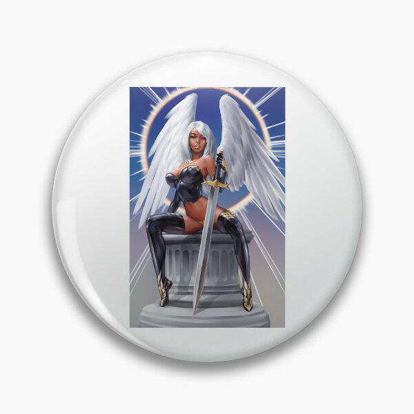 Item preview, African Angel With Sword designed and sold by villasenormarin.