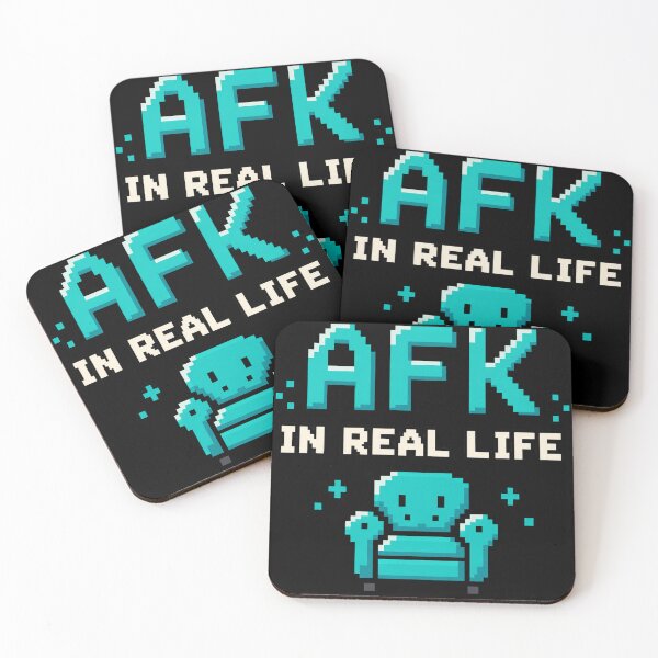 Item preview, AFK in Real Life – Retro Pixel Gaming designed and sold by BYVOK.